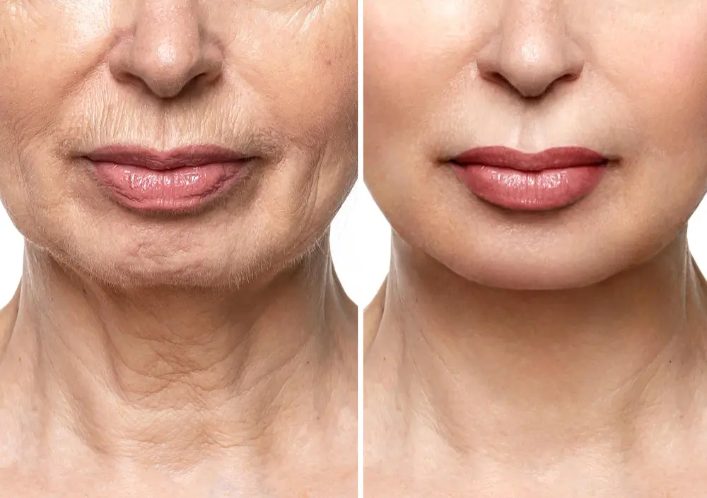 Pre-treatment preparation before HIFU facial procedure